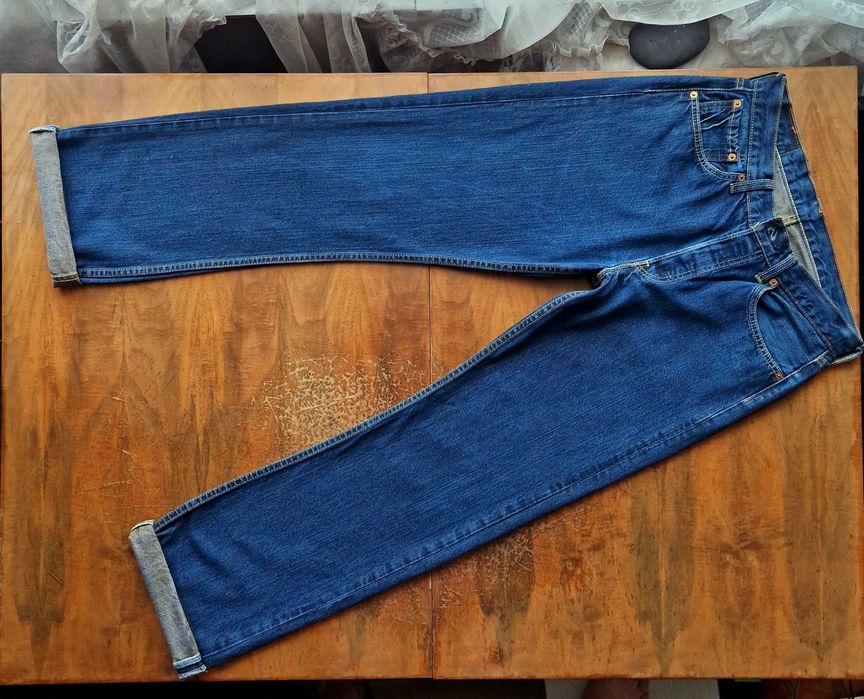 Джинсы (Levis 501) Индиго .размр W32-L34