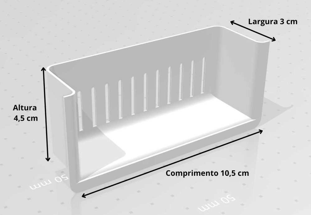 Cesta Extra Para Mini Frigorífico - Múltiplas Cores + Supercola
