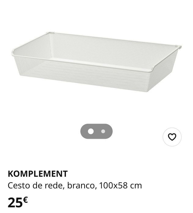 Roupeiro IKEA PAX GRIMO (2 Portas) com 2 Gavetas e Cesto – Como Novo