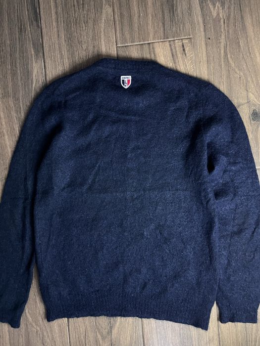 Luksusowy sweter Jean Paul / 33% MOHER + 33% WEŁNA MERINO