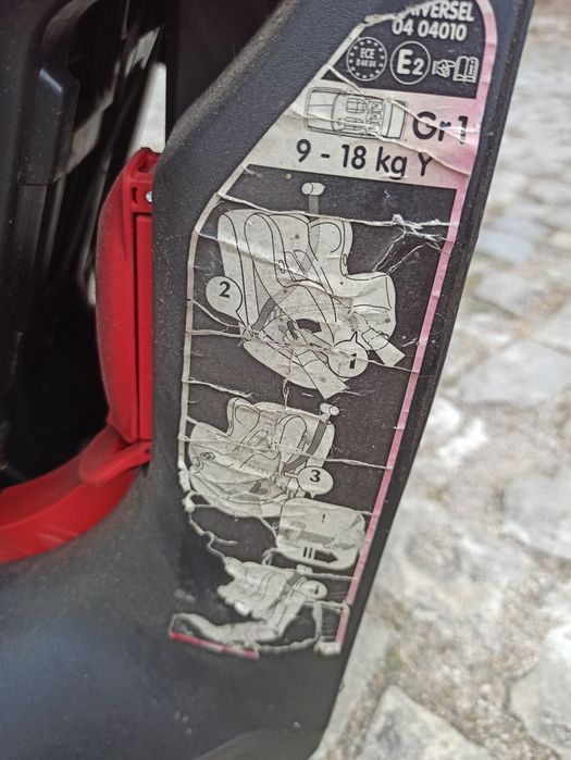 Cadeira bebé para carro  9-18kg