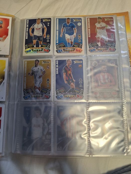 Binder z kartami match attax 25/26