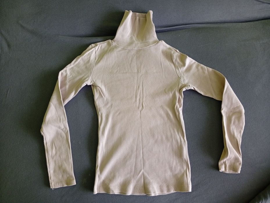 Golf damski beżowy XS