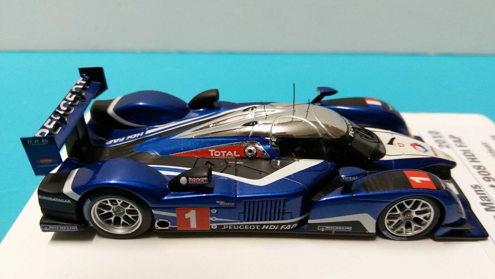 Peugeot 908 HDi FAP #1: Apresentação Equipa p/Le Mans 2010, Spark 1/43