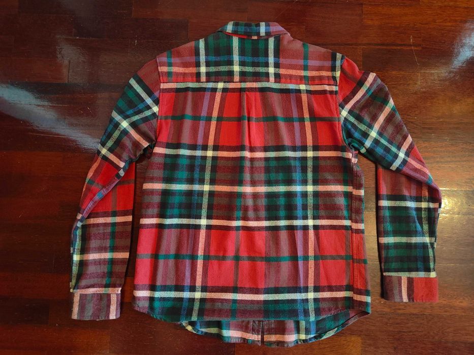 Stussy Camisa Xadrês flanela manga comprida L
