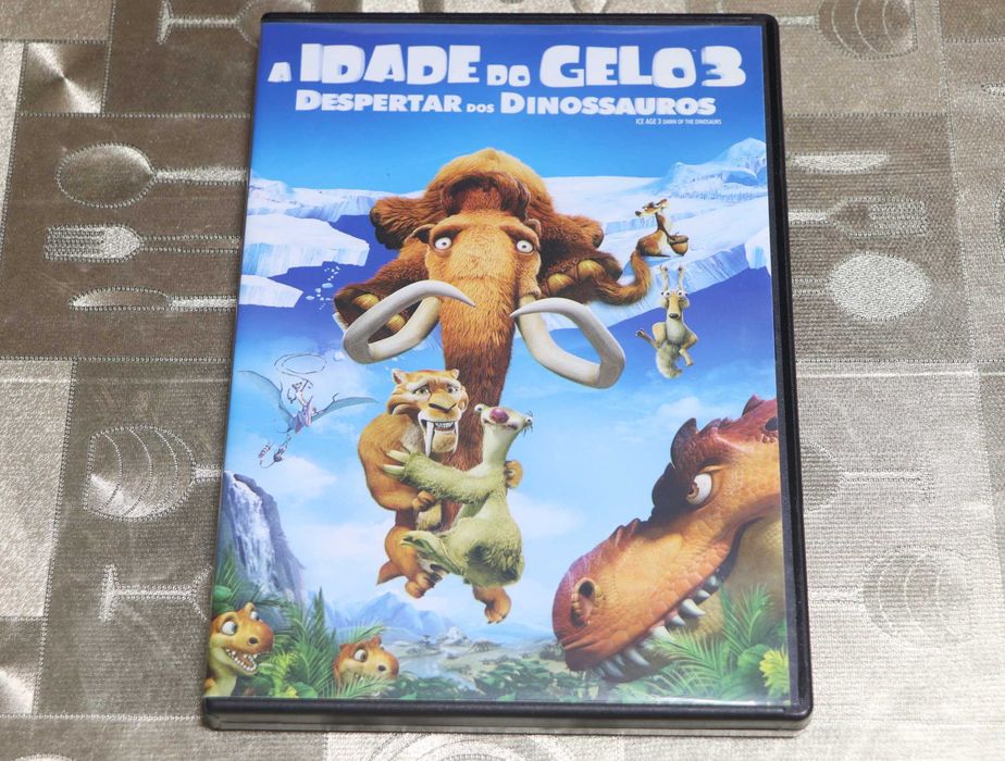 DVDs "A Idade do Gelo" 1 e 3