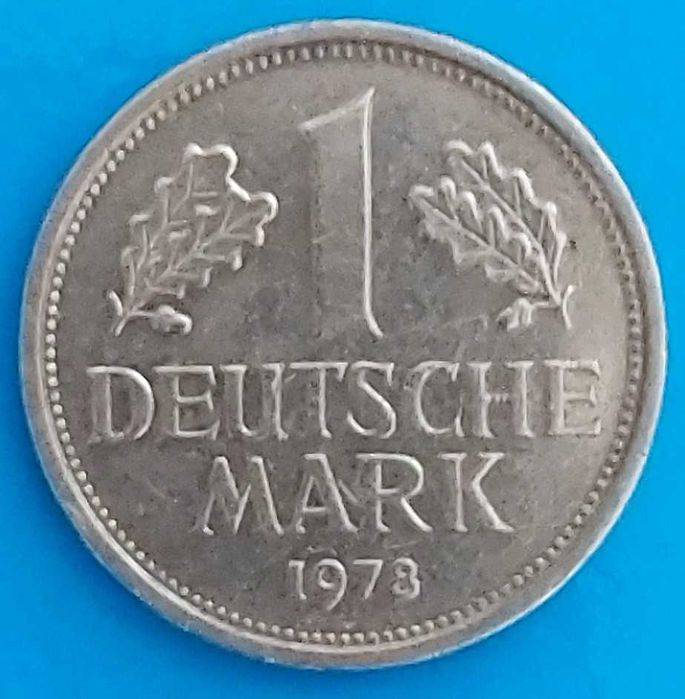 1 Marco de 1978 D, Alemanha Ocidental