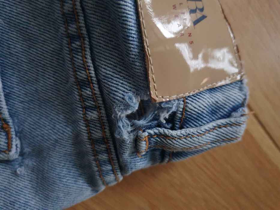 Szorty jeansowe Zara 36