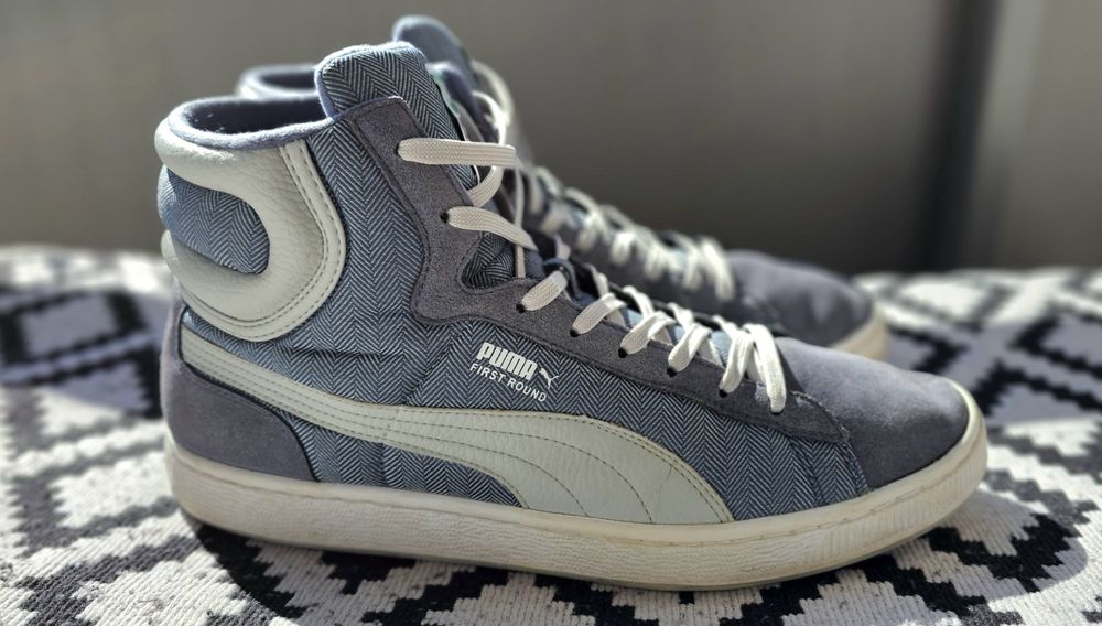 Buty wysokie Puma First Round EX Suede Basketball