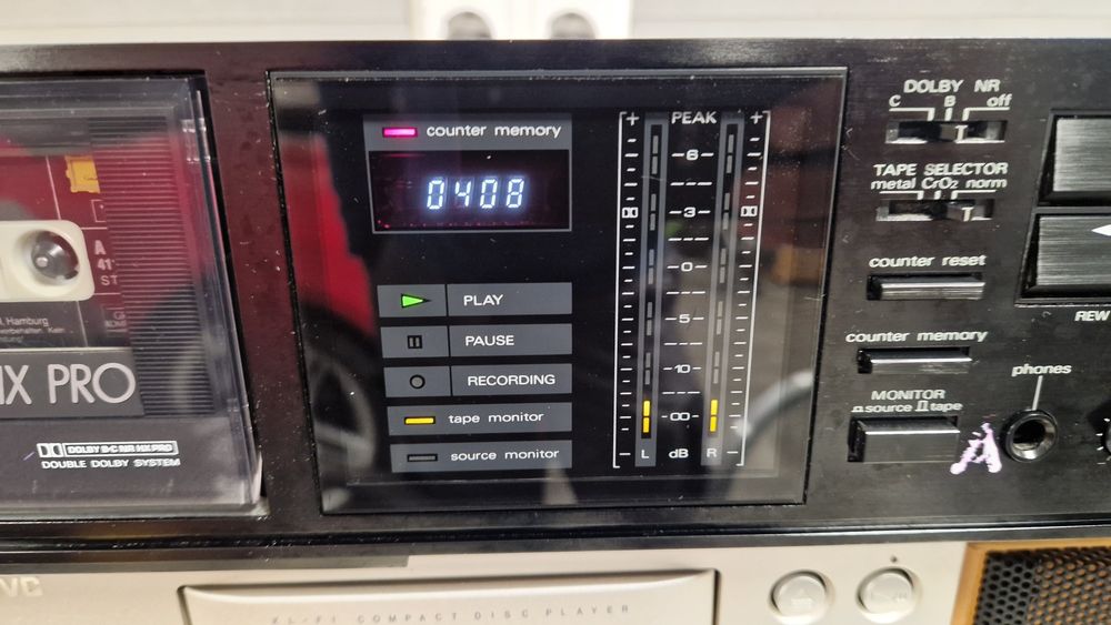 Kaseciak, deck Luxman K-112 3-głowicowy