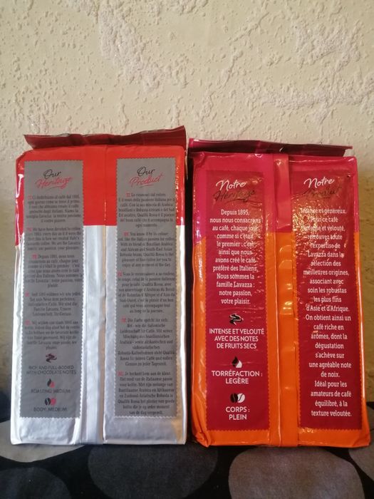 Lavazza Італія кава мелена Mountain grown, espresso, Rosso, il mattino,