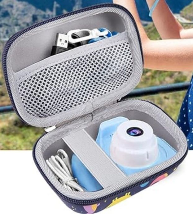 Twardy pokrowiec etui na aparat EVA dinozaury