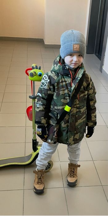 Комплект зима, осінь курточка Next 6 років, черевики 32 р.