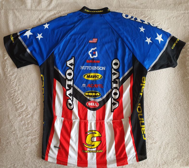 Koszulka Cannondale Volvo Team USA 1999 XXL stan bdb retro Coda