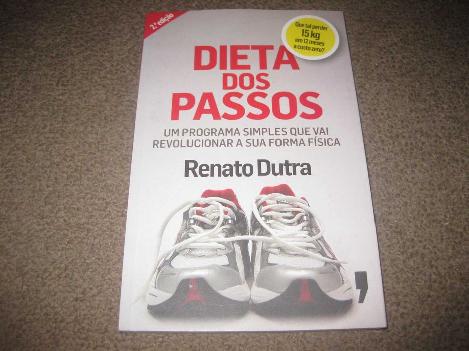 Livro "Dieta dos Passos" de Renato Dutra