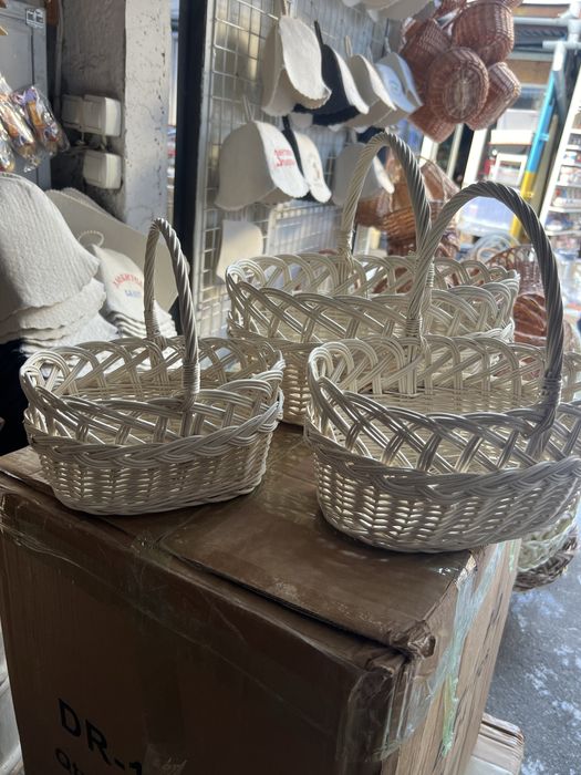 Великодній кошик з лози (Польща / Закарпаття)