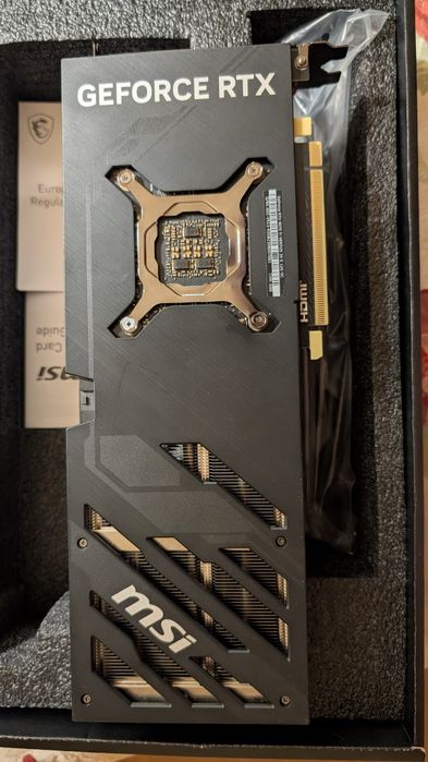 Karta graficzna MSI GeForce RTX 4070 TI VENTUS 3X 12GB OC uszkodzona