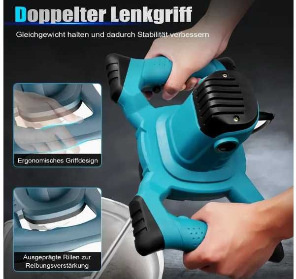 F1208 Misturador 6 velocidades 3500w  cimento tinta argila muito mais