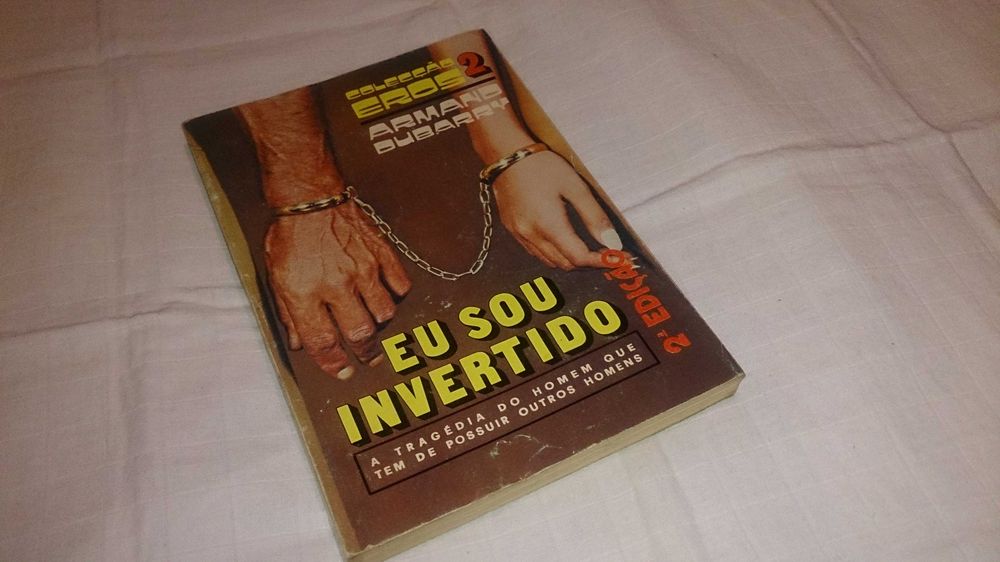 eu sou invertido (armand dubarry) 1ª edição 1975 livro erótico