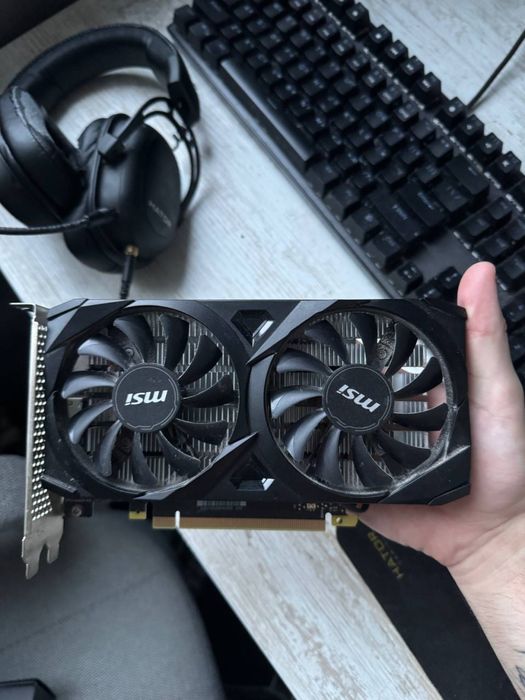 Видеокарта MSI GeForce RTX 3050 VENTUS 2X OC 6 GB