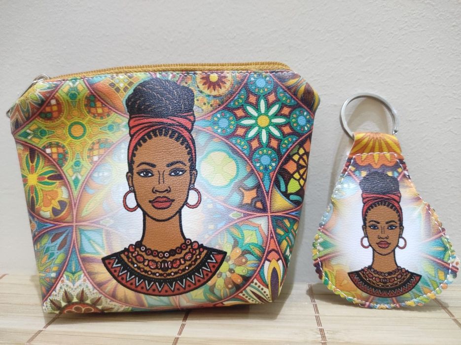 Conjuntos de porta-moedas e porta-chaves