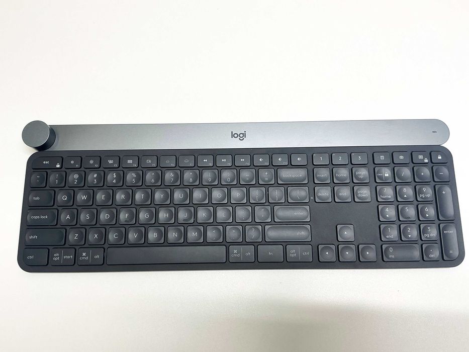 Клавиатура Logitech Craft ИДЕАЛ Лоджитек Bluetooth беспроводная колесо