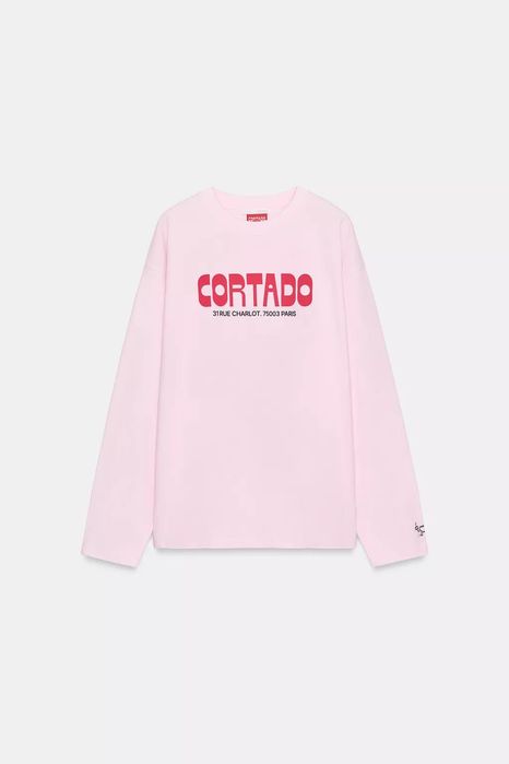 Лонгслів Zara бавовняний New Collection