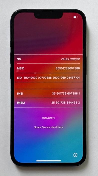 Айфон iPhone 13 128gb 97%