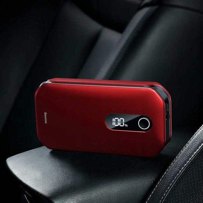 пусковий бустер Baseus , зарядка, повербанк CRJS03-09 12000mAh