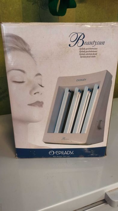 Solário facial com temporizador