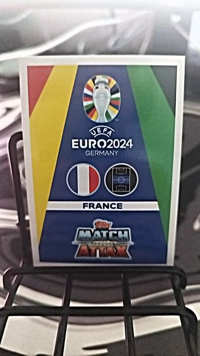 Warren Zaire-Emery "Purple" Graduado Gem, Topps Match Attax Euro 2024.