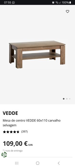 Mesa de Centro- NOVA