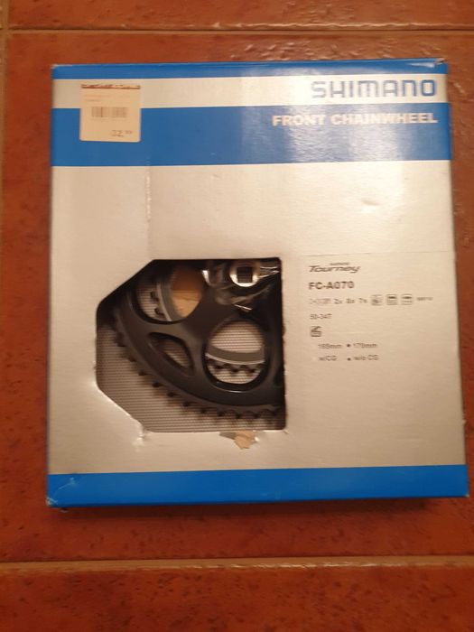 Pedaleira Bicicleta Shimano Tourney FC-A070