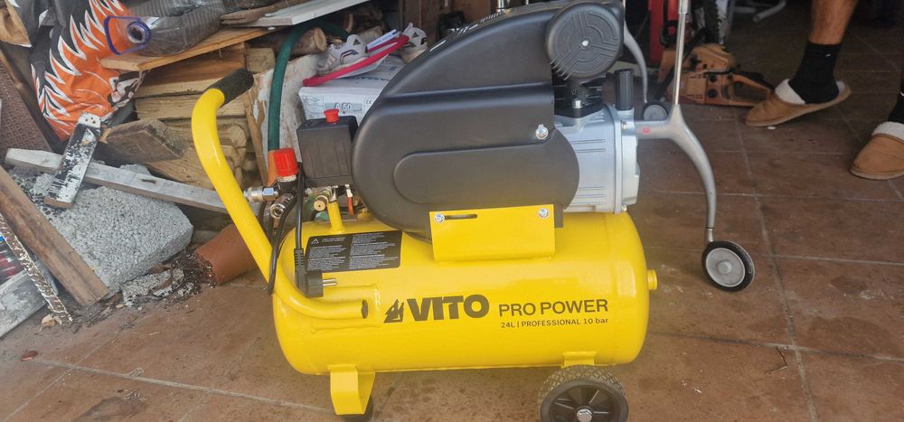 Compressor vito 24L e motoserra