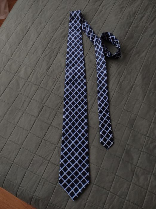 Frangi jedwabny krawat