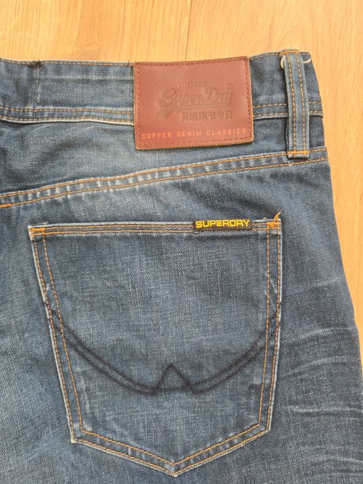 Jeansy SuperDry W34/L34