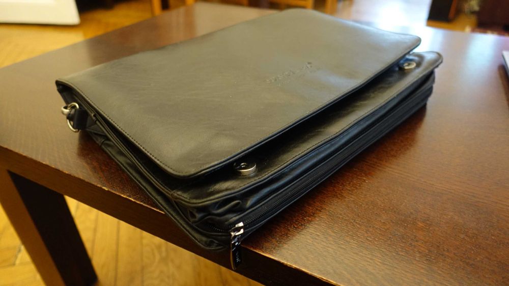 Aktówka skórzana do pracy