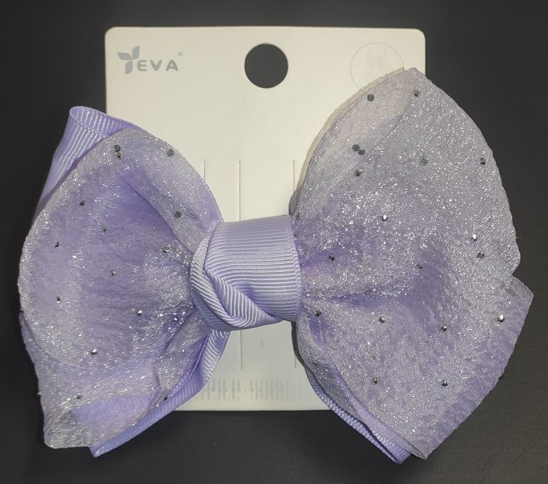 Gancho de cabelo com laço da Eva