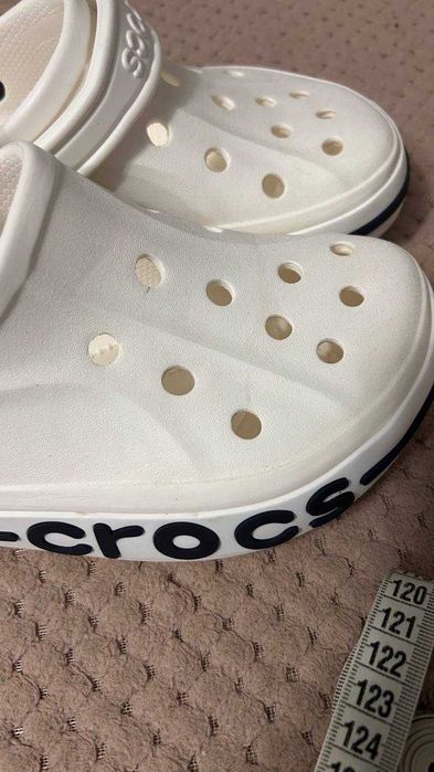 Уцінка! Жіночі Crocs Bayaband White 39р Незначний брак