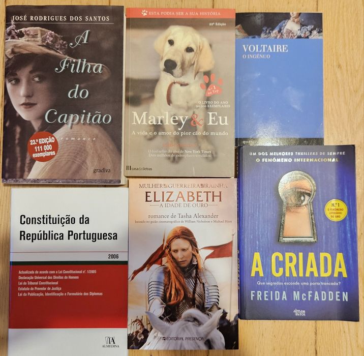 Livros a 4.5€ ou menos