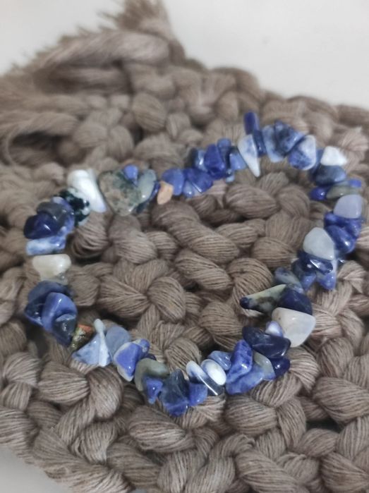 Pulseira Chips Sodalite