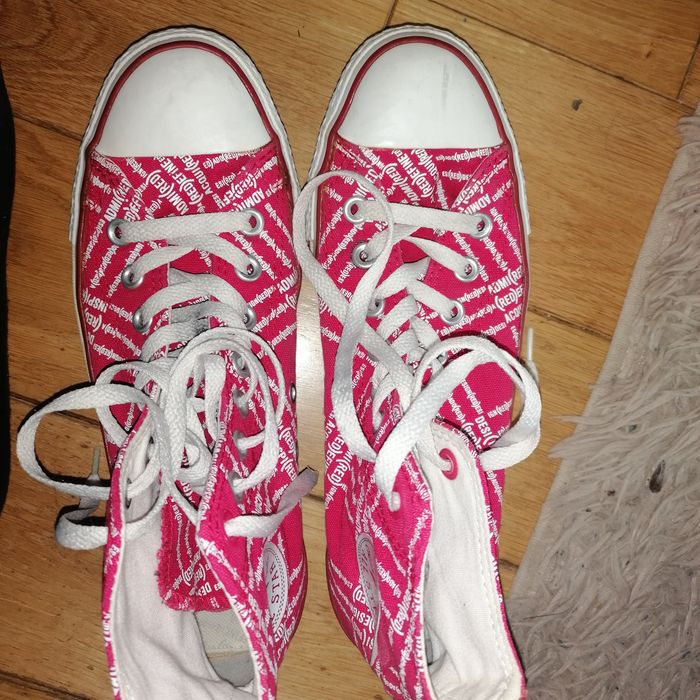 Trampki converse czerwone