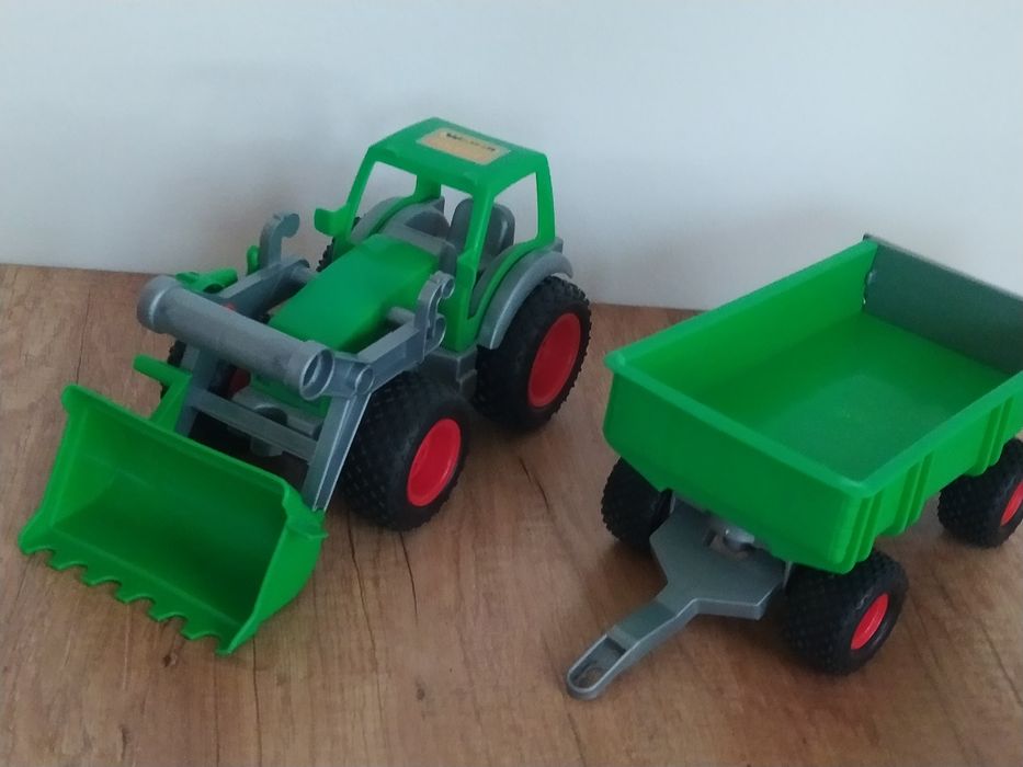 WAWER Traktor z turem, gumowe koła stan Bardzo Dobry
