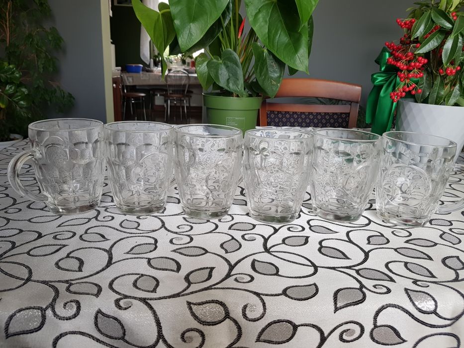 Kufle szklanki  6 szt