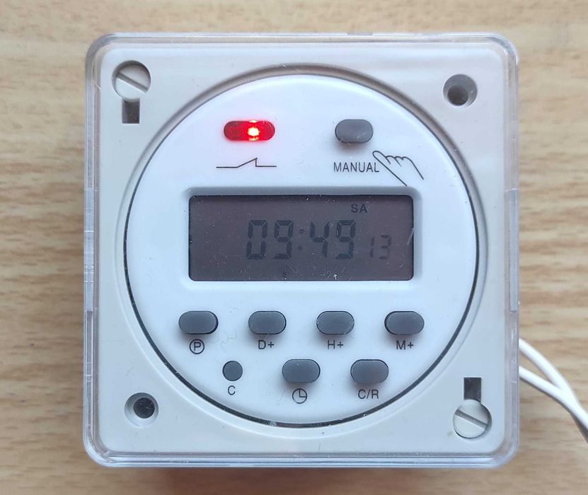 Programowany moduł czasu TIMER CN101A - max out 16A 250VAC + obudowa