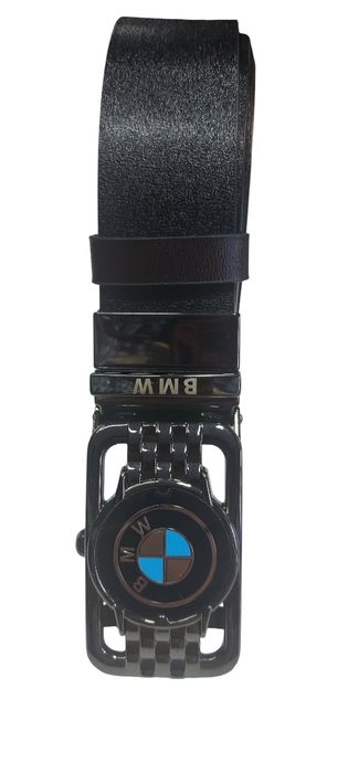 Pasek skórzany z klamrą