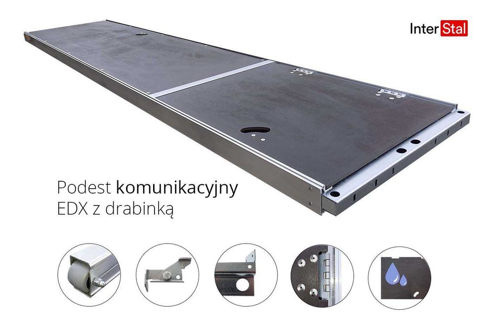 Rusztowanie 212m2 typ Plettac P70 6x33m nowe Pletak