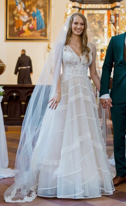Suknia ślubna Modeca Boukje (litera A)