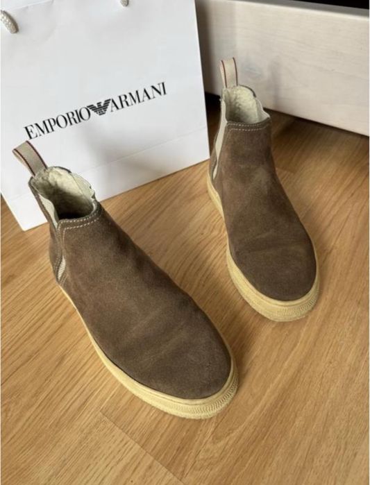 Жіночі замшеві ботинки челсі Gant (ugg massimo dutti) 37p оригінал