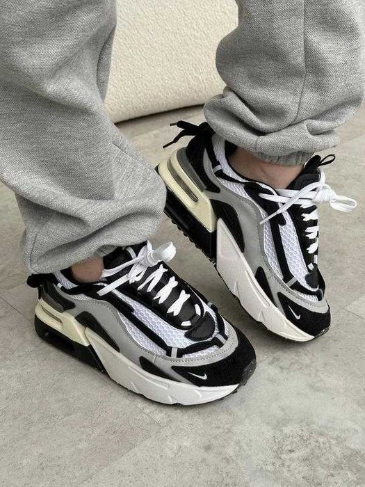 ‼️БЕЗ ПЕРЕДОПЛАТИ‼️Кросівки Жіночі Nike Air Max Furyosa NRG Black Silver White DC7350-001 /Кроссовки женские Найк Фуриоза/Nike Фуріоза